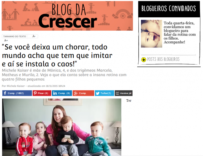 blog da Crescer